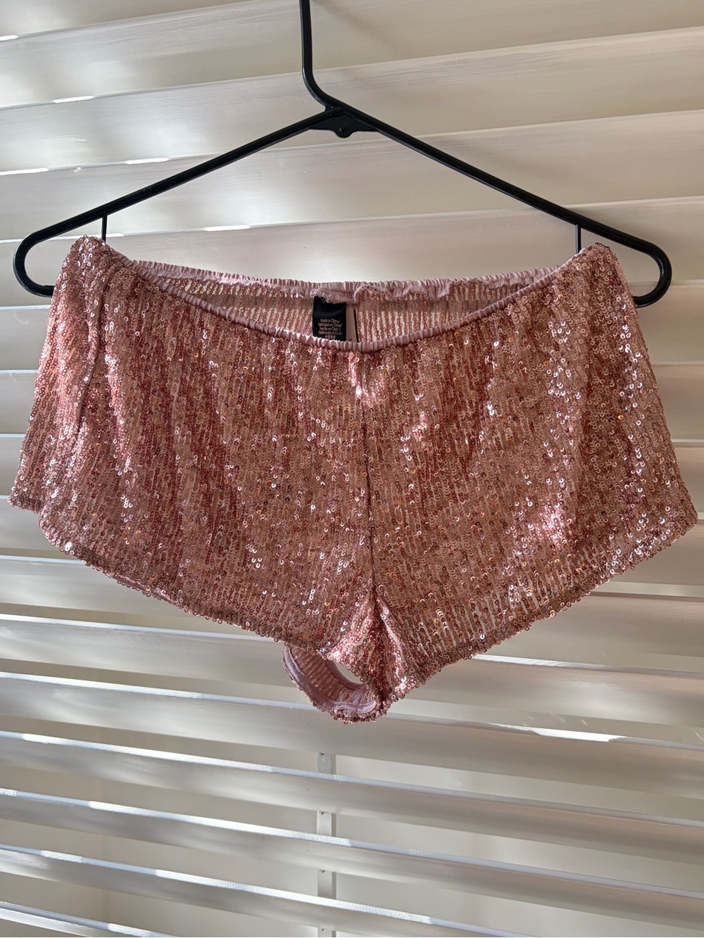 Victoria Secret Sequin Lounge Shorts - Rose Pink New with Tags